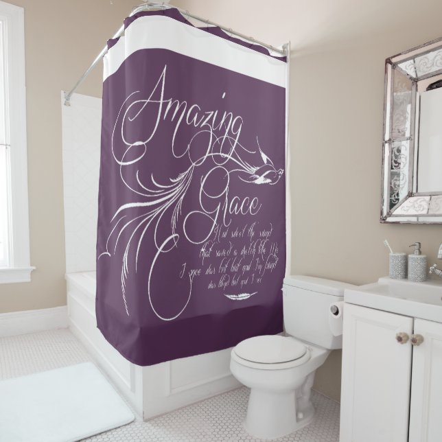 Amazing Grace   Shower Curtain (In Situ)