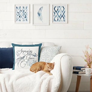 Amazing Grace Throw Pillow