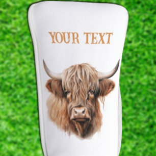 Amazing HIGHLANDER Golf Head Cover
