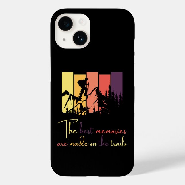 Amazing hiking phone case  (Back)