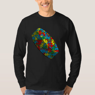 Amazing Hockey Autism Sport Autism Awareness Kids  T-Shirt