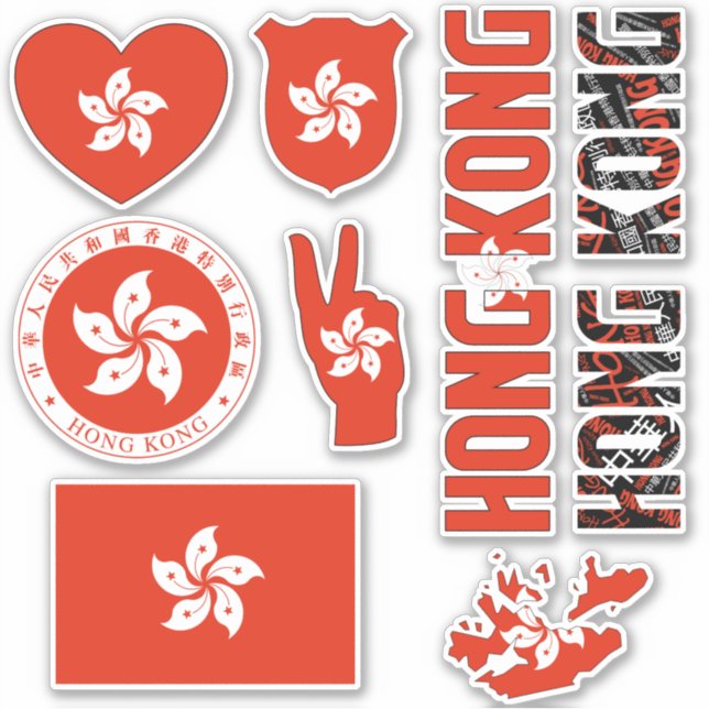 Amazing Hong Kong Shapes National Symbols (Front)