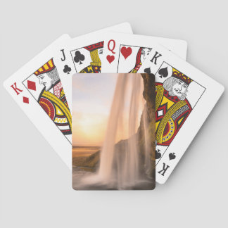 Amazing Iceland Waterfalls Playing Cards