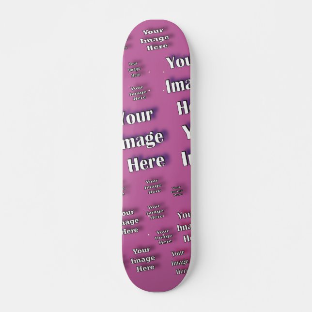 Amazing Image Template Create Your Own Skateboard (Front)