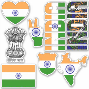 Amazing India Shapes National Symbols
