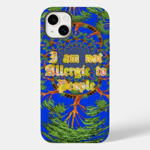 Amazing Inspirational I am not allergic to people  Case-Mate iPhone 14 Plus Case