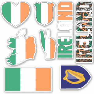 Amazing Ireland Shapes National Symbols