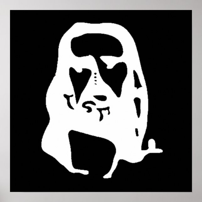 Amazing Jesus Christ Optical Illusion Poster (Front)