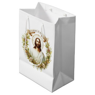 Amazing Jesus word art Easter Medium Gift Bag