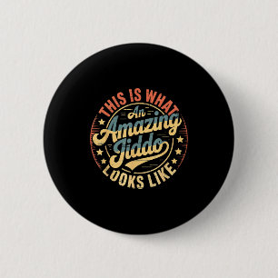 Amazing jiddo 6 cm round badge