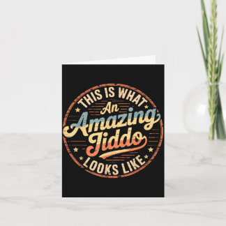 Amazing jiddo card