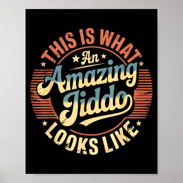Amazing jiddo  poster (Front)