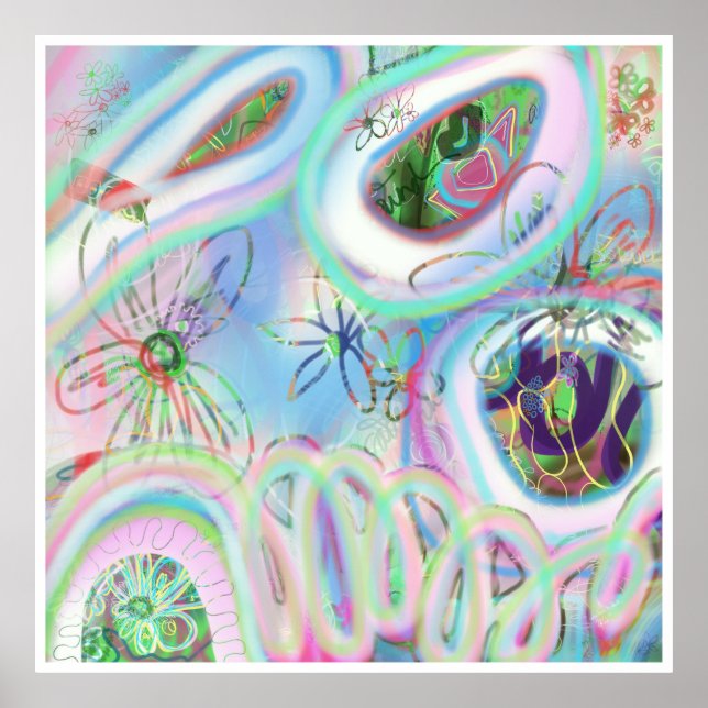 Amazing Large Art Poster Digital Art Print (Front)