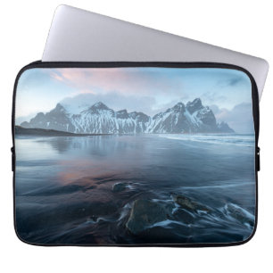 Amazing Light in Iceland   Stokksnes, Vestrahorn Laptop Sleeve