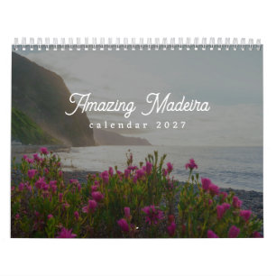 Amazing Madeira Portugal Scenic Calendar