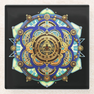 Amazing Mechanical Clock Glass Coaster
