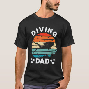 Amazing Mens Diving Dad Scuba Diver Underwater Sno T-Shirt
