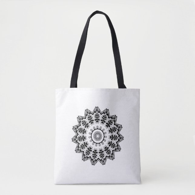 Amazing Middle-Eastern Pattern زخارف هندسيه رائعه  Tote Bag (Front)