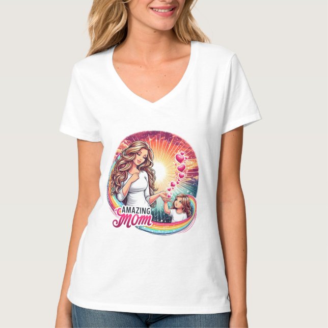 Amazing Mom T-Shirt (Front)