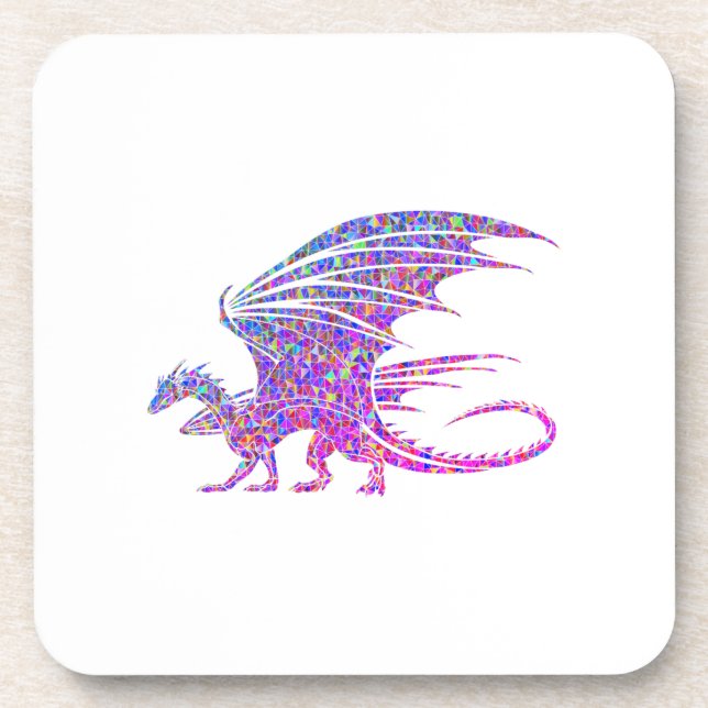 Amazing Mosaic Dragon Coaster (Front)