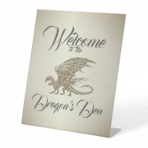 Amazing Mosaic Dragon Golden Welcome