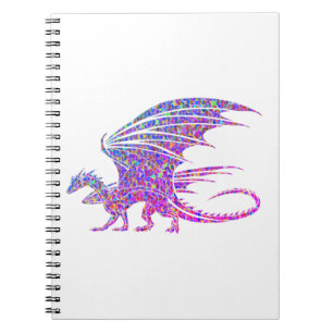 Amazing Mosaic Dragon Notebook
