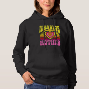 Amazing Mother Cute Sunset Hearts Mother s Day Ret Hoodie