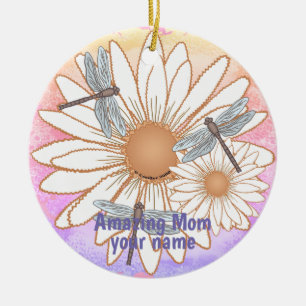 Amazing Mum  Ceramic Tree Decoration