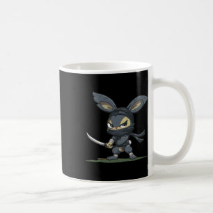 Amazing Ninja Bunny Graphic For A Cool Adventure  Coffee Mug