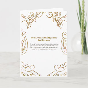 Amazing Nurse Card — You Are an Amazing Nurse
