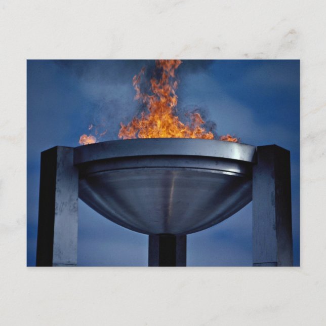 Amazing olympic flame postcard (Front)