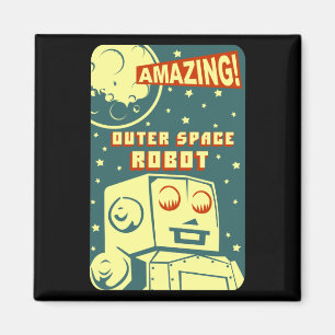 Amazing Outer Space Robot Magnet