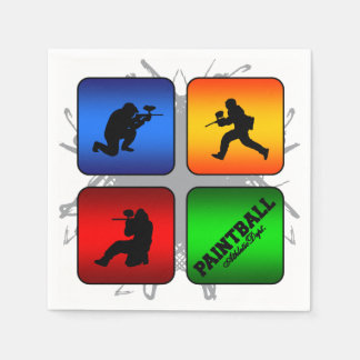 Amazing Paintball Urban Style Napkin