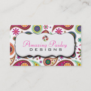Amazing Paisley Business Card