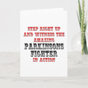 Amazing Parkinsons Fighter In Action Card