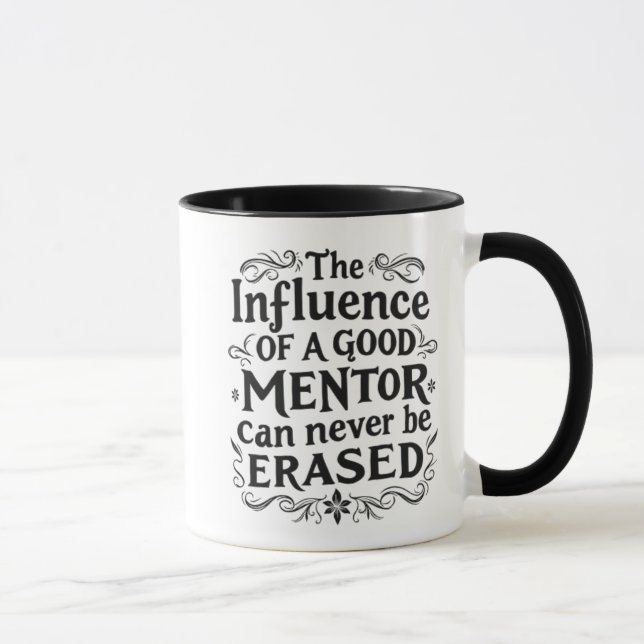 Amazing personalise mentor Thank you mentor Mug (Right)