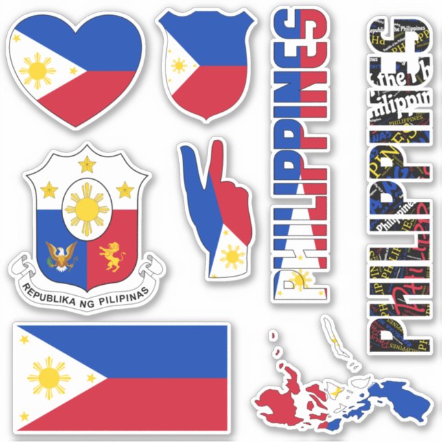 Amazing Philippines Shapes National Symbols (Front)