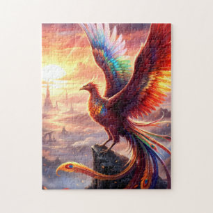 Amazing Phoenix at Sunrise Jigsaw Puzzle