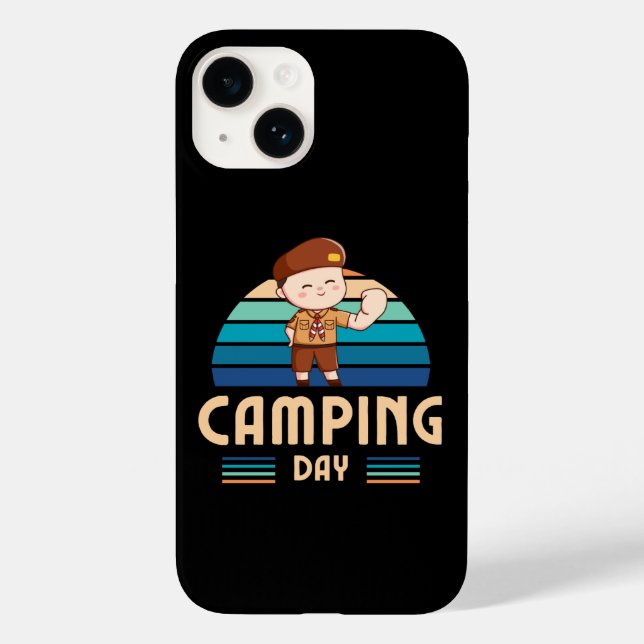 Amazing phone case for the campers (Back)