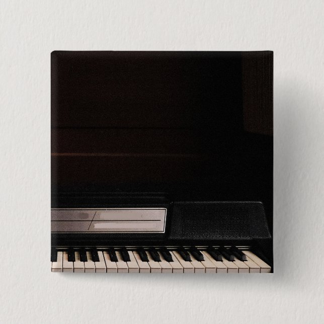 Amazing Piano Design 15 Cm Square Badge (Front)