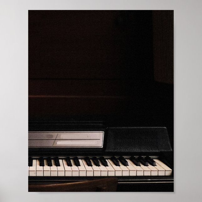 Amazing Piano Design Poster (Front)