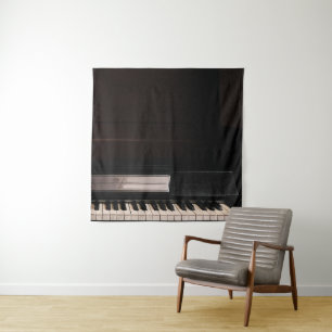 Amazing Piano Design Tapestry