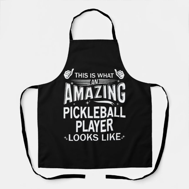 Amazing Pickleball Player Apron (Front)