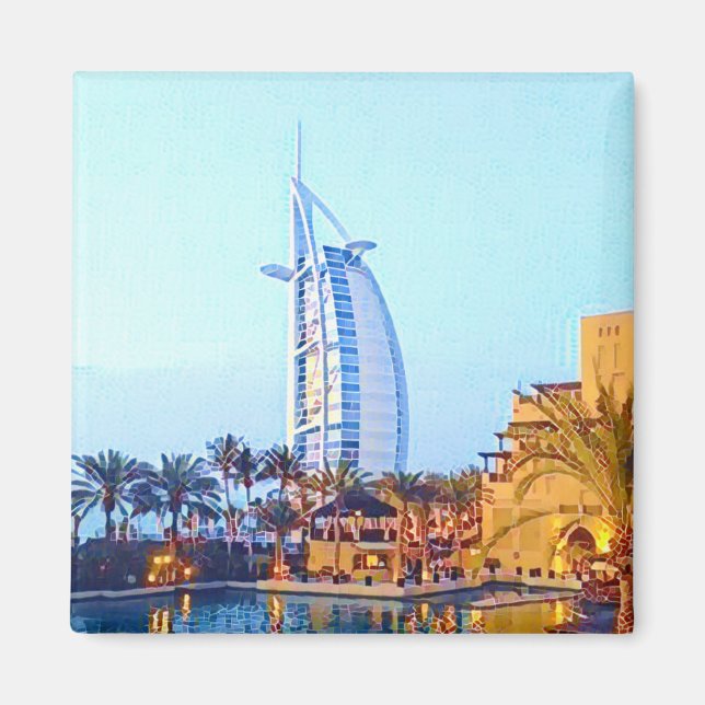 Amazing Places Dubai Magnet (Front)