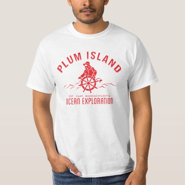 Amazing Plum Island, Massachusetts Captain's Tee (Front)