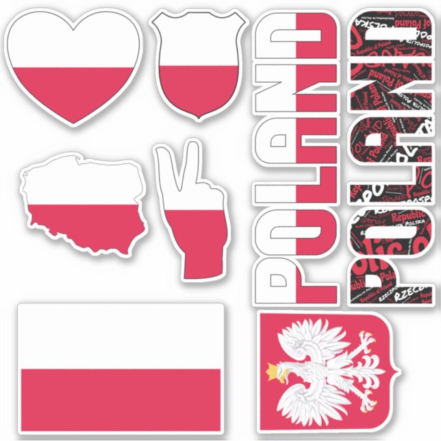 Amazing Poland Shapes National Symbols (Front)
