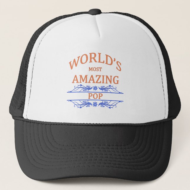 Amazing Pop Trucker Hat (Front)