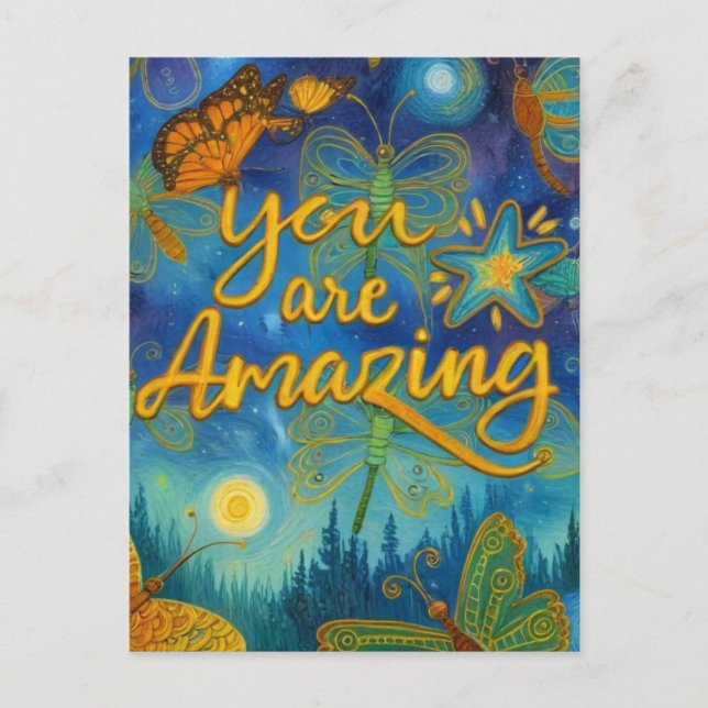 Amazing  postcard (Front)