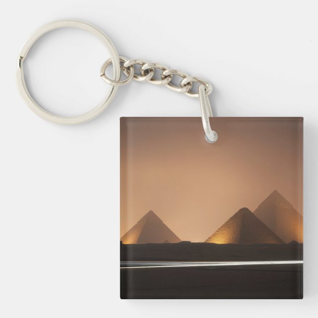 Amazing Pyramids Key Ring (Front)