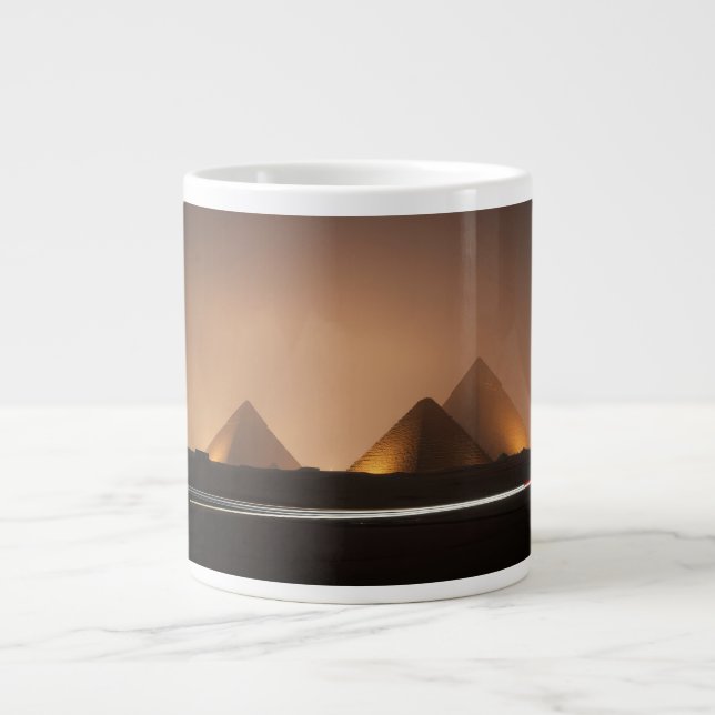 Amazing Pyramids Large Coffee Mug (Front)